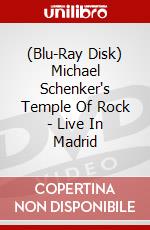 (Blu-Ray Disk) Michael Schenker's Temple Of Rock - Live In Madrid brd