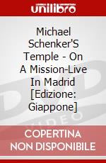 Michael Schenker'S Temple - On A Mission-Live In Madrid [Edizione: Giappone] dvd