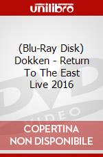 (Blu-Ray Disk) Dokken - Return To The East Live 2016 brd