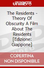 The Residents - Theory Of Obscurity A Film About The Residents [Edizione: Giappone] dvd