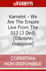 Kamelot - We Are The Empire Live From The 013 (3 Dvd) [Edizione: Giappone] dvd