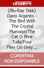 (Blu-Ray Disk) Dario Argento - The Bird With The Crystal Plumage/The Cat O Nine Tails/Four Flies On Grey Velve brd