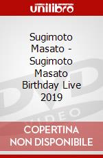 Sugimoto Masato - Sugimoto Masato Birthday Live 2019 dvd