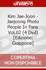 Kim Jae-Joon - Jaejoong Photo People In Paris Vol.02 (4 Dvd) [Edizione: Giappone] dvd