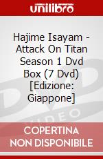 Hajime Isayam - Attack On Titan Season 1 Dvd Box (7 Dvd) [Edizione: Giappone] dvd