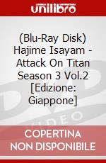 (Blu-Ray Disk) Hajime Isayam - Attack On Titan Season 3 Vol.2 [Edizione: Giappone] film in dvd di Pony Canyon