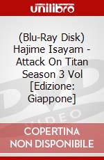 (Blu-Ray Disk) Hajime Isayam - Attack On Titan Season 3 Vol [Edizione: Giappone] film in dvd