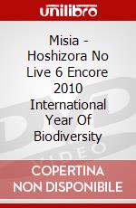 Misia - Hoshizora No Live 6 Encore 2010 International Year Of Biodiversity dvd
