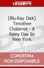 (Blu-Ray Disk) Timothee Chalamet - A Rainy Day In New York brd