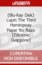(Blu-Ray Disk) Lupin The Third Hemingway Paper No Nazo [Edizione: Giappone] brd