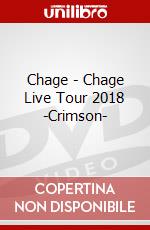 Chage - Chage Live Tour 2018 -Crimson- dvd