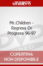 Mr.Children - Regress Or Progress 96-97 dvd