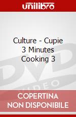 Culture - Cupie 3 Minutes Cooking 3 dvd