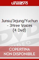 Junsu/Jejung/Yuchun - 3Hree Voices (4 Dvd) dvd