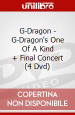 G-Dragon - G-Dragon's One Of A Kind + Final Concert (4 Dvd) dvd