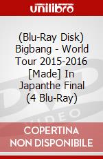 (Blu-Ray Disk) Bigbang - World Tour 2015-2016 [Made] In Japanthe Final (4 Blu-Ray) brd