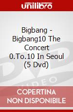 Bigbang - Bigbang10 The Concert 0.To.10 In Seoul (5 Dvd) dvd