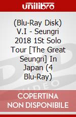 (Blu-Ray Disk) V.I - Seungri 2018 1St Solo Tour [The Great Seungri] In Japan (4 Blu-Ray) brd