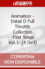 Animation - Initial D Full Throttle Collection -First Stage Vol.1- (4 Dvd) dvd