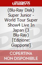 (Blu-Ray Disk) Super Junior - World Tour Super Show4 Live In Japan (3 Blu-Ray) [Edizione: Giappone] brd