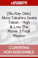 (Blu-Ray Disk) Akira.Takahiro.Iwata Takan - High & Low The Movie 3 Final Mission brd