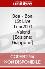 Boa - Boa 1St Live Tour2003 -Valenti [Edizione: Giappone] dvd