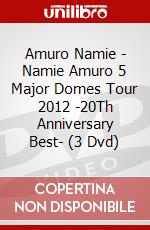 Amuro Namie - Namie Amuro 5 Major Domes Tour 2012 -20Th Anniversary Best- (3 Dvd) dvd