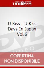 U-Kiss - U-Kiss Days In Japan Vol.6 dvd