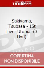 Sakiyama, Tsubasa - 1St Live -Utopia- (3 Dvd) dvd