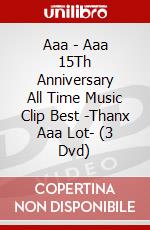 Aaa - Aaa 15Th Anniversary All Time Music Clip Best -Thanx Aaa Lot- (3 Dvd) dvd