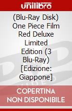 (Blu-Ray Disk) One Piece Film Red Deluxe Limited Edition (3 Blu-Ray) [Edizione: Giappone] brd