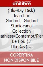 (Blu-Ray Disk) Jean-Luc Godard - Godard Studiocanal Collection Breathless/Contempt/Pierrot Le Fou (3 Blu-Ray) [Edizione: Giappone] brd