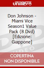 Don Johnson - Miami Vice Season1 Value Pack (8 Dvd) [Edizione: Giappone] dvd