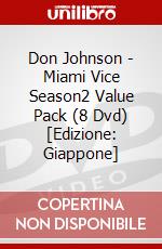Don Johnson - Miami Vice Season2 Value Pack (8 Dvd) [Edizione: Giappone] dvd