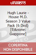 Hugh Laurie - House M.D. Season 3 Value Pack (6 Dvd) [Edizione: Giappone] dvd