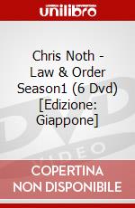Chris Noth - Law & Order Season1 (6 Dvd) [Edizione: Giappone] dvd