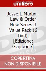 Jesse L.Martin - Law & Order New Series 3 Value Pack (6 Dvd) [Edizione: Giappone] dvd