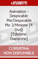 Animation - Despicable Me/Despicable Me 2/Minions (4 Dvd) [Edizione: Giappone] dvd