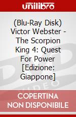 (Blu-Ray Disk) Victor Webster - The Scorpion King 4: Quest For Power [Edizione: Giappone] brd