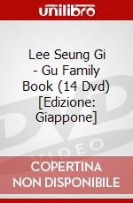 Lee Seung Gi - Gu Family Book (14 Dvd) [Edizione: Giappone] dvd