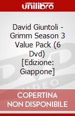 David Giuntoli - Grimm Season 3 Value Pack (6 Dvd) [Edizione: Giappone] dvd
