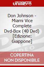 Don Johnson - Miami Vice Complete Dvd-Box (40 Dvd) [Edizione: Giappone] dvd