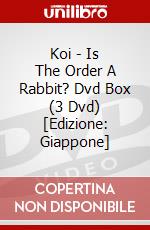 Koi - Is The Order A Rabbit? Dvd Box (3 Dvd) [Edizione: Giappone] dvd