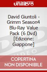 David Giuntoli - Grimm Season4 Blu-Ray Value Pack (6 Dvd) [Edizione: Giappone] dvd