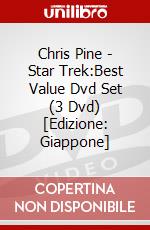 Chris Pine - Star Trek:Best Value Dvd Set (3 Dvd) [Edizione: Giappone] dvd
