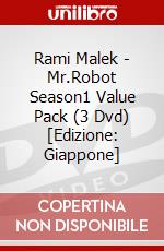 Rami Malek - Mr.Robot Season1 Value Pack (3 Dvd) [Edizione: Giappone] dvd