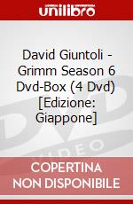 David Giuntoli - Grimm Season 6 Dvd-Box (4 Dvd) [Edizione: Giappone] dvd