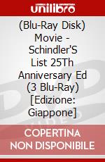 (Blu-Ray Disk) Movie - Schindler'S List 25Th Anniversary Ed (3 Blu-Ray) [Edizione: Giappone] brd