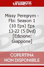 Missy Peregrym - Fbi: Season 1 (10 Eps) Eps 13-22 (5 Dvd) [Edizione: Giappone] dvd