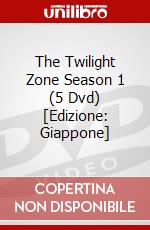 The Twilight Zone Season 1 (5 Dvd) [Edizione: Giappone] dvd